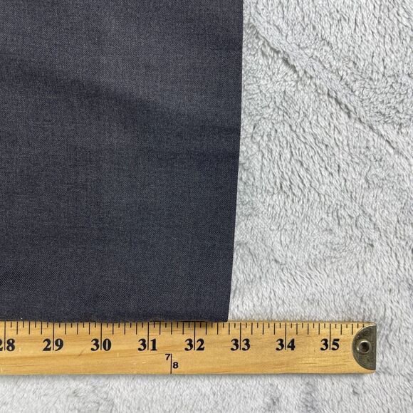 Brooks Brother Dress Pants Men's W34 (32) Gray 100% Wool Straight Leg - Picture 12 of 13